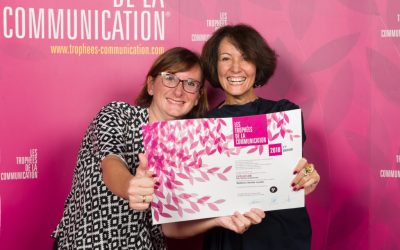 BrandSilver et evoluflor remportent un prix pour la meilleure identité visuelle aux Trophées de la Communication !