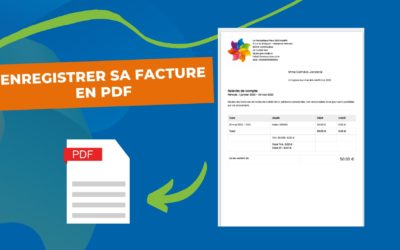 Comment enregistrer une facture (ou tout autre document) au format PDF ?